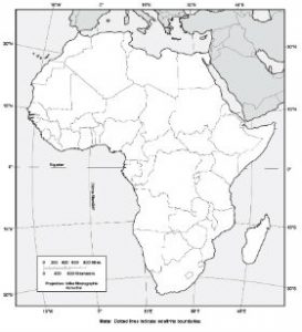 Affrica map