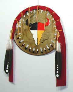 Sioux Buffalo Skull Shield 