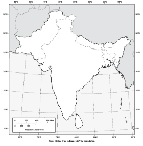 south Asia map